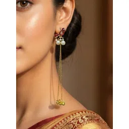 THE NAKHRA STORE Animal Shaped Drop Earrings-picture-32
