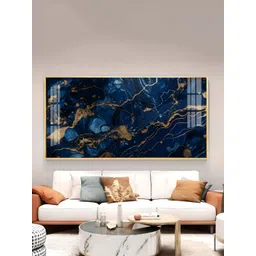 THE NEXT DECOR Gold Textured Wooden Wall Hangings-picture-24