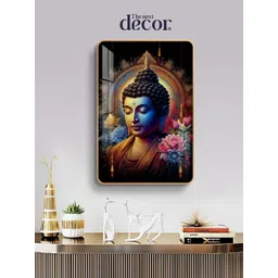 THE NEXT DECOR Multicoloured Glass Religious Wall Paintings-picture-41