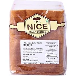 The Nice Bake House's Premium Milk Family Bread 300gm Sandwich Sliced-picture-10