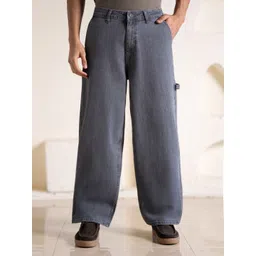 The Pant Project Men Black Baggy Fit Comfort Mid-Rise Stretchable Jeans-image-49