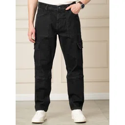 The Pant Project Men Classic Relaxed Fit Mid-Rise Stretchable Jeans-image-36