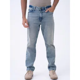 The Pant Project Men Comfort Relaxed Fit Mid-Rise Heavy Fade Stretchable Jeans-picture-27