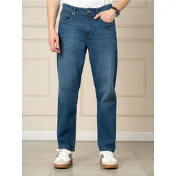 The Pant Project Men Comfort Relaxed Fit Mid-Rise Light Fade Jeans-picture-12