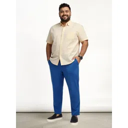 The Pant Project Men Comfort Slim Fit Chinos Trousers-image-29