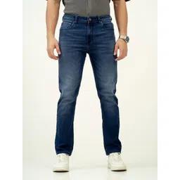 The Pant Project Men Comfort Slim Fit Light Fade Stretchable Jeans-image-8