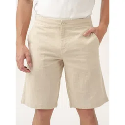 The Pant Project Men Cotton Relaxed Fit Mid Rise Shorts-picture-21