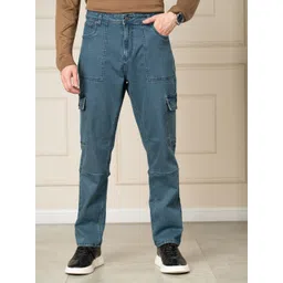The Pant Project Men Dusty Brown Relaxed Fit Denim Jeans-picture-12