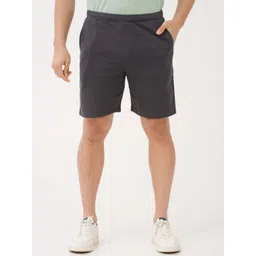 The Pant Project Men Hurricane Grey Relaxed Fit Sweatshorts-picture-28