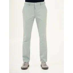 The Pant Project Men Lagoon Blue Slim Fit Power Stretch Pants-picture-41