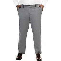 the pant project Stretchable Formal Pants for Plus Size Men | Stylish Slim Fit Luxury PV Lycra Men's Wear Trousers for Office or Party | Mens Fashion Dress Trouser Pant-picture-10