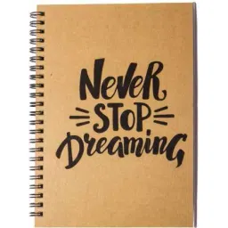 The Papier Ocean Never Stop Dreaming Printed Daily Planner A5 Desk Planner Ruled 160 Pages-picture-5