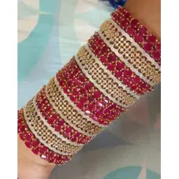 the pari Stone-Studded Bangles & Kadas Set-picture-35