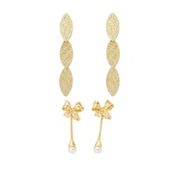 the planetcool Pack Of 2 Women Drop Earrings-picture-19
