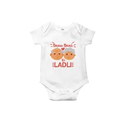 THE PRINT PLATTER Infants Graphic Printed Envelope Neck Cotton Bodysuit-picture-31