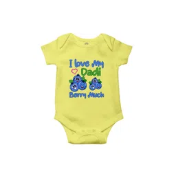 THE PRINT PLATTER Infants Graphic Printed Envelope Neck Cotton Bodysuit-picture-33