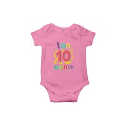 THE PRINT PLATTER Infants Kids Printed Cotton Bodysuit With Ultra Bio Wash & Envelope Neck-picture-31