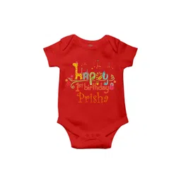 THE PRINT PLATTER Infants Kids Printed Cotton Ultra Bio Wash Envelope Neck Bodysuit-picture-35