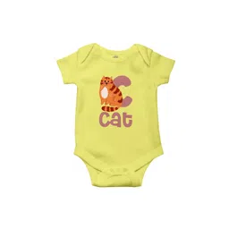 THE PRINT PLATTER Infants Kids Printed Pure Cotton Bodysuit with Envelope Neck-picture-32