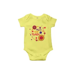 THE PRINT PLATTER Infants Kids Typography Printed Envelope Neck Cotton Bodysuit-picture-26