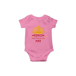 THE PRINT PLATTER Infants Kids Typography Printed Envelope Neck Cotton Bodysuit-picture-37