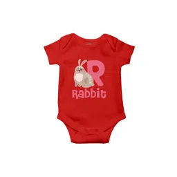 THE PRINT PLATTER Infants Kids Typography Printed Envelope Neck Cotton Bodysuit-picture-56