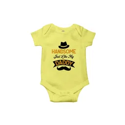 THE PRINT PLATTER Infants Kids Typography Printed Round Neck Cotton Bodysuit-picture-24