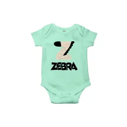 THE PRINT PLATTER Infants Kids Zebra Printed Cotton Bodysuit-picture-24