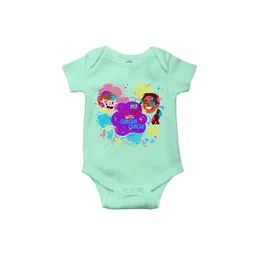 THE PRINT PLATTER Infants My First Holi Printed Cotton Bodysuit-picture-50