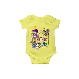 THE PRINT PLATTER Infants Printed Bio Wash With Envelope Neck Cotton Bodysuit-picture-12