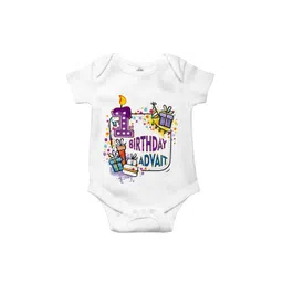 THE PRINT PLATTER Infants Printed Bio Wash With Envelope Neck Cotton Bodysuit-picture-39