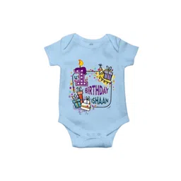 THE PRINT PLATTER Infants Printed Bio Wash With Envelope Neck Cotton Bodysuits-picture-52
