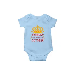 THE PRINT PLATTER Infants Printed Cotton Ultra Bio Wash Bodysuit with Envelope Neck-picture-27