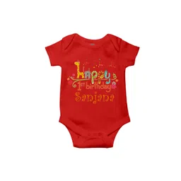 THE PRINT PLATTER Infants Printed Cotton Ultra Bio Wash Bodysuit with Envelope Neck-picture-14