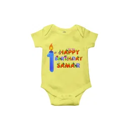 THE PRINT PLATTER Infants Printed Cotton Ultra Bio Wash Bodysuit with Envelope Neck-picture-52