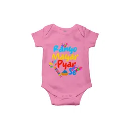 THE PRINT PLATTER Infants Printed Cotton Ultra Bio Wash Bodysuit with Envelope Neck-picture-12