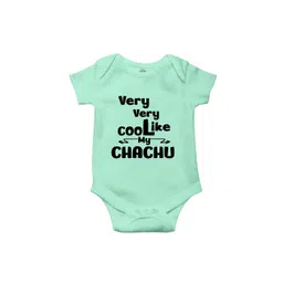 THE PRINT PLATTER Infants Typography Printed Round Neck Short Sleeves Cotton Bodysuit-picture-33