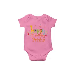 THE PRINT PLATTER Kids 1st Birthday Printed Ultra Bio Wash Cotton Bodysuit-picture-22