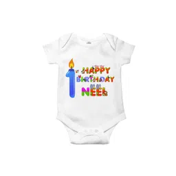 THE PRINT PLATTER Kids 1st Birthday Printed Ultra Bio Wash Cotton Bodysuit-picture-12
