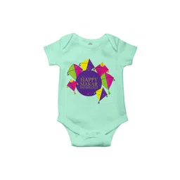 THE PRINT PLATTER Kids Graphic Printed Cotton Bodysuit-picture-21