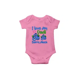 THE PRINT PLATTER Kids I Love My Dadi Printed Cotton Envelope Neck Bodysuit-picture-37