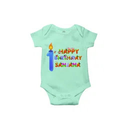 THE PRINT PLATTER Kids Infants 1st Birthday Printed Envelope Neck Ultra Bio Wash Bodysuit-picture-15