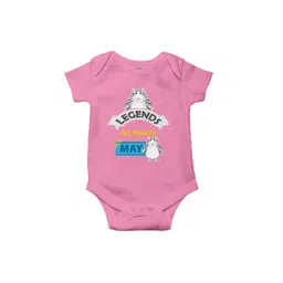 THE PRINT PLATTER Kids Infants Legends In May Printed Envelope Neck Bio Wash Bodysuit-picture-38