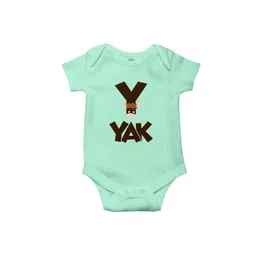 THE PRINT PLATTER Kids Infants Yak Printed Envelope Neck Ultra bio wash Bodysuits-picture-21