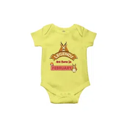 THE PRINT PLATTER Kids Legends In February Printed Cotton Rompers-picture-44