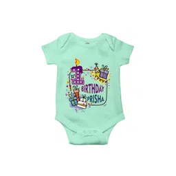 THE PRINT PLATTER Kids Printed Cotton Bodysuit image 1