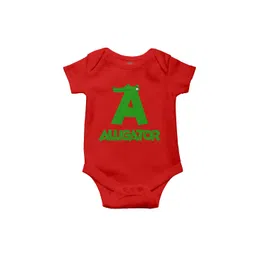 THE PRINT PLATTER Kids Printed Cotton Bodysuit With Ultra Bio Wash & Envelope Neck-picture-16