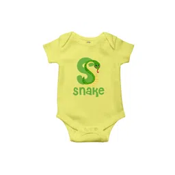 THE PRINT PLATTER Kids Printed Ultra bio wash & Envelope Neck Cotton Bodysuit-picture-27