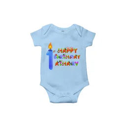 THE PRINT PLATTER Kids Printed Ultra Bio Wash with Envelope Neck Cotton Bodysuits-picture-14