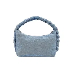 THE PURANI JEANS Denim Braided Hand Bag-picture-25